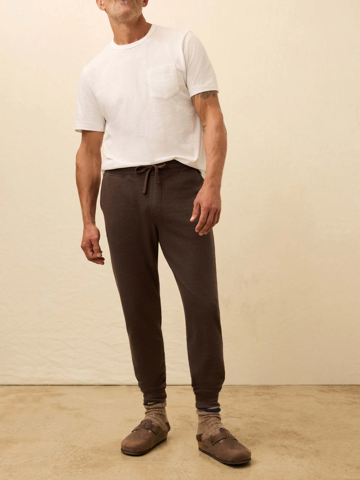 Legend Sweatpant- Valley Brown Twill